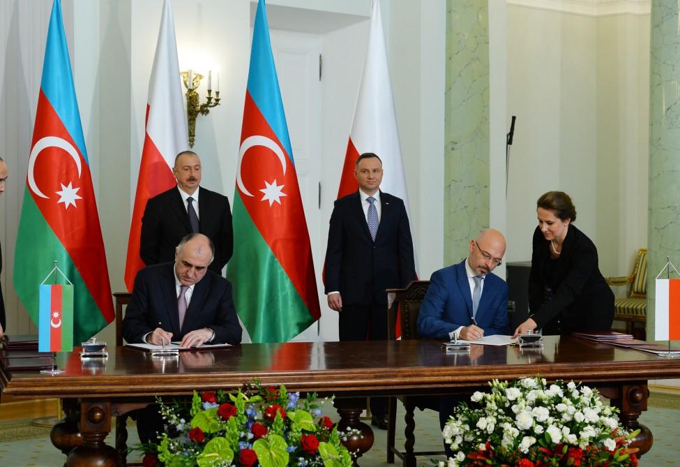 Azerbaijani, Polish presidents made press statements [UPDATE / PHOTO] - Gallery Image