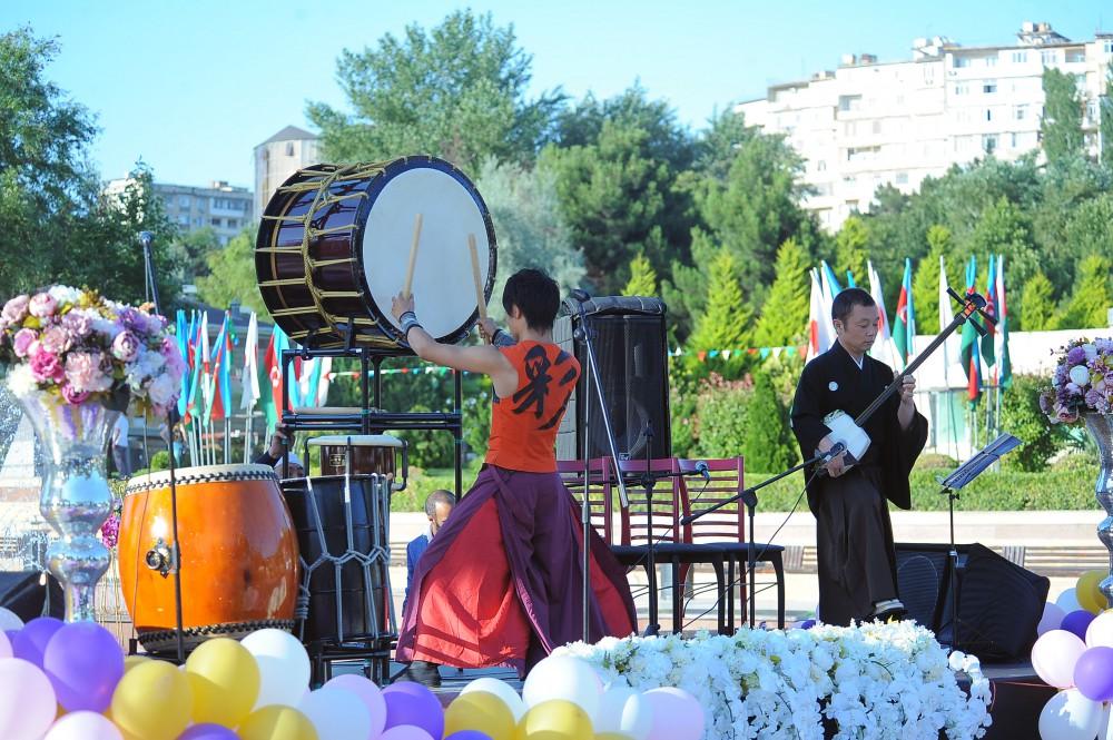 Japanese music band performs in Baku [PHOTO]