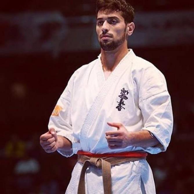 Karate fighter Hasanov claims world title [PHOTO]