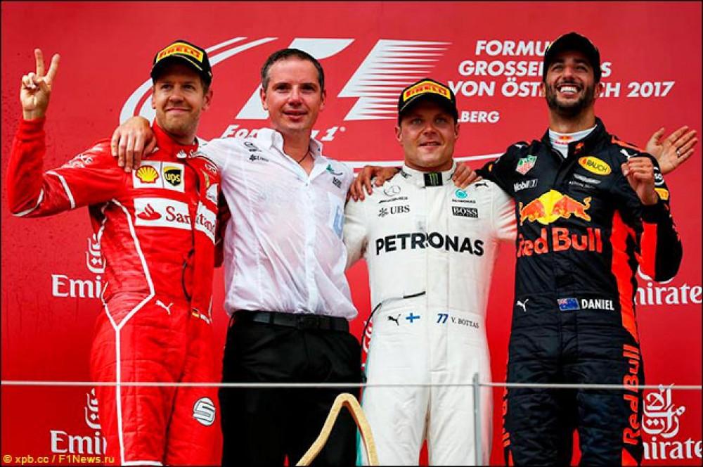 Mercedes' Valtteri Bottas wins Austrian Grand Prix [PHOTO]