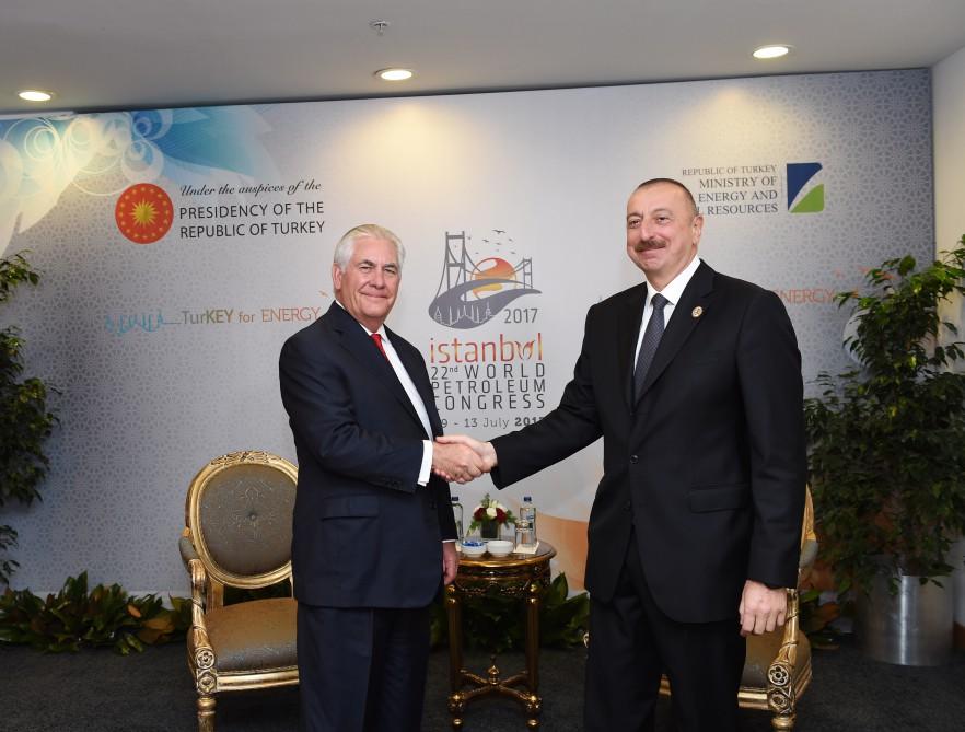 President Aliyev meets with U.S. Secretary of State in Istanbul [PHOTO]