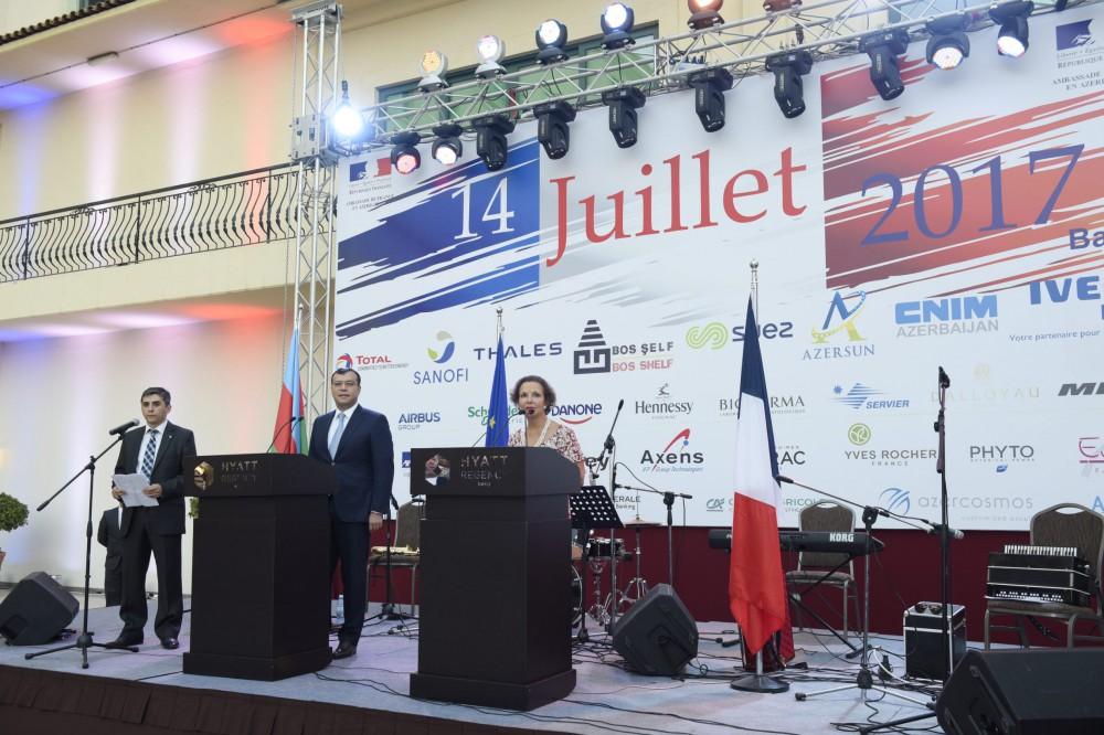 Bastille Day marked in Baku [PHOTO]