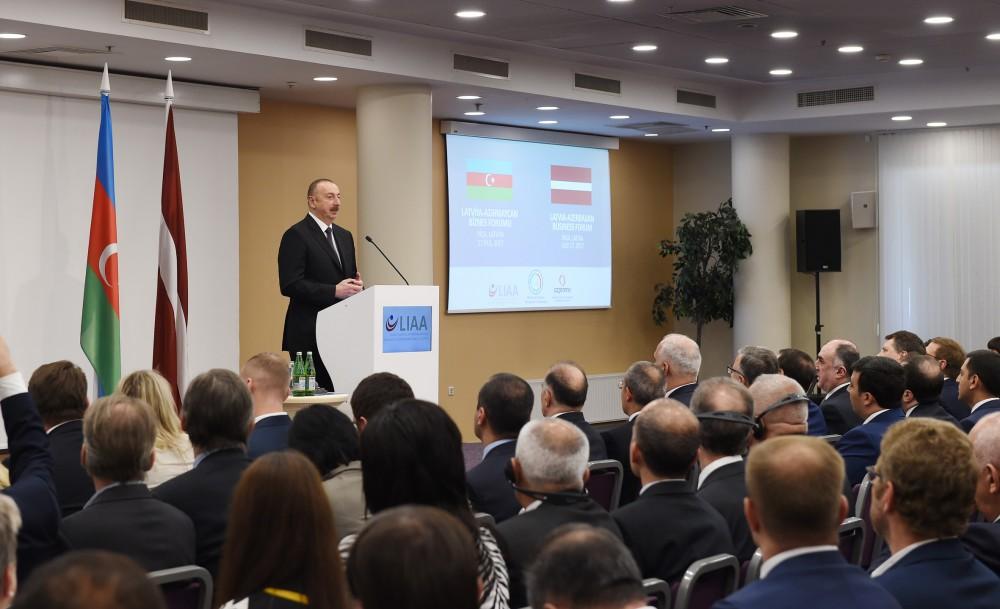 Azerbaijan-Latvia business forum held in Riga [PHOTO]