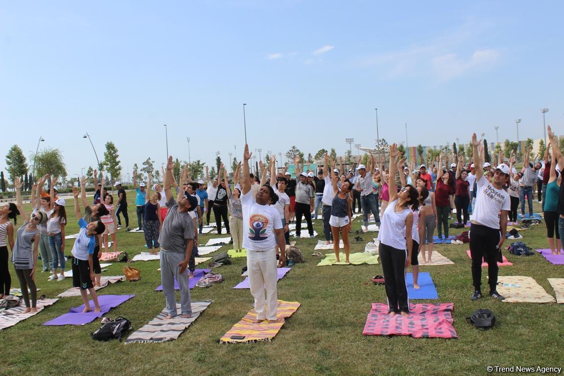 Baku hosts Yoga festival [PHOTO]