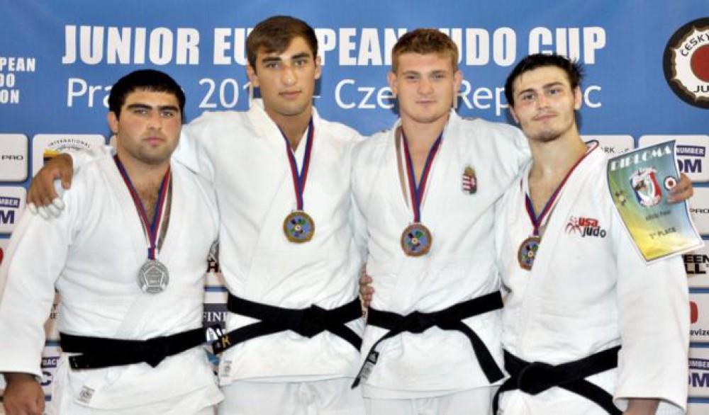 Azerbaijani judokas win 13 medals in Prague [PHOTO]