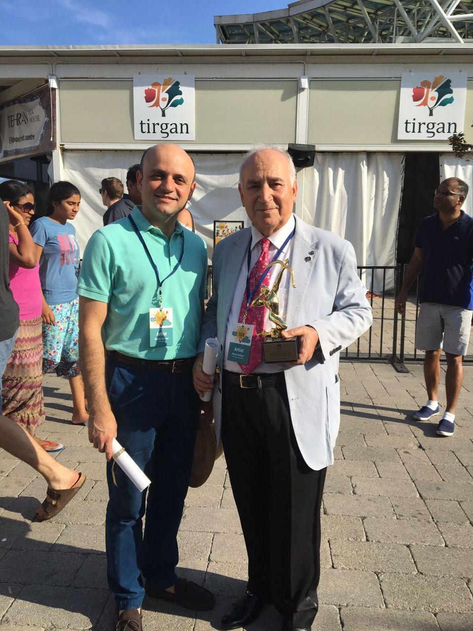 Azerbaijani musician awarded in Canada [PHOTO]
