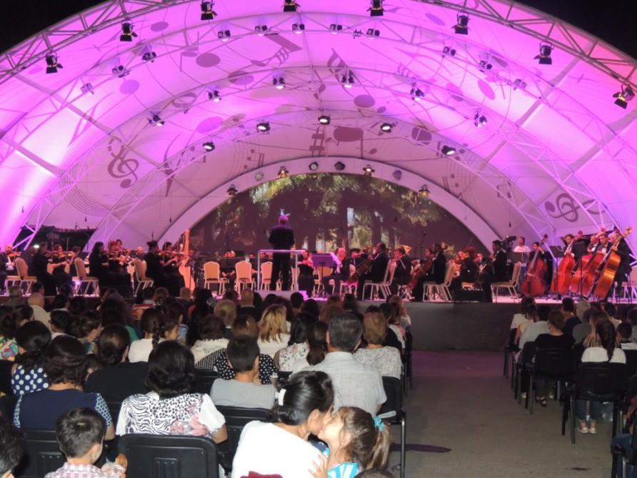 Azerbaijan State Symphony Orchestra performs in Gabala [PHOTO]