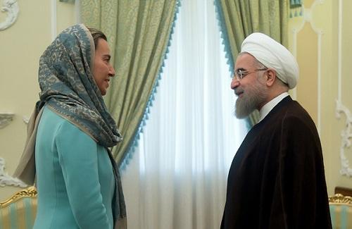 Iran: EU’s Mogherini met Rouhani, Zarif