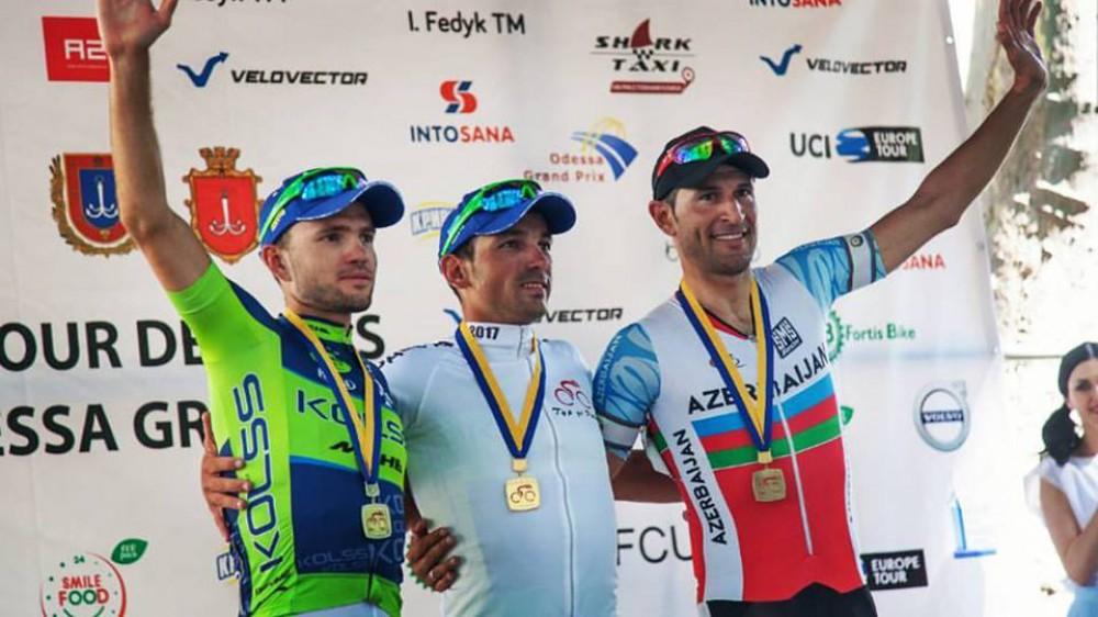 Azerbaijani cyclist ranks third in Ukraine