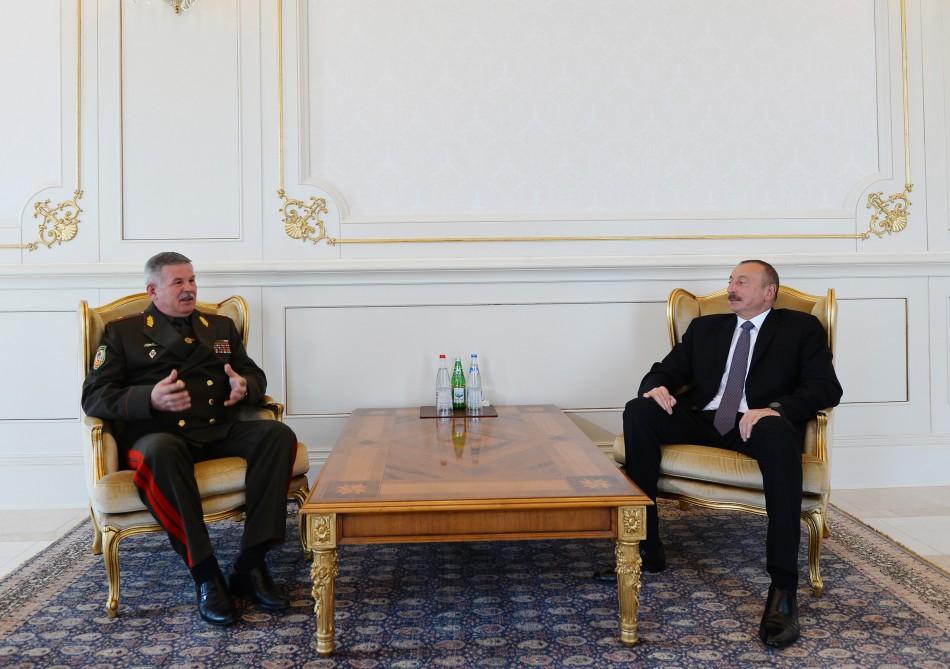 President Aliyev receives Belarusian State Border Committee head [PHOTO/UPDATE]