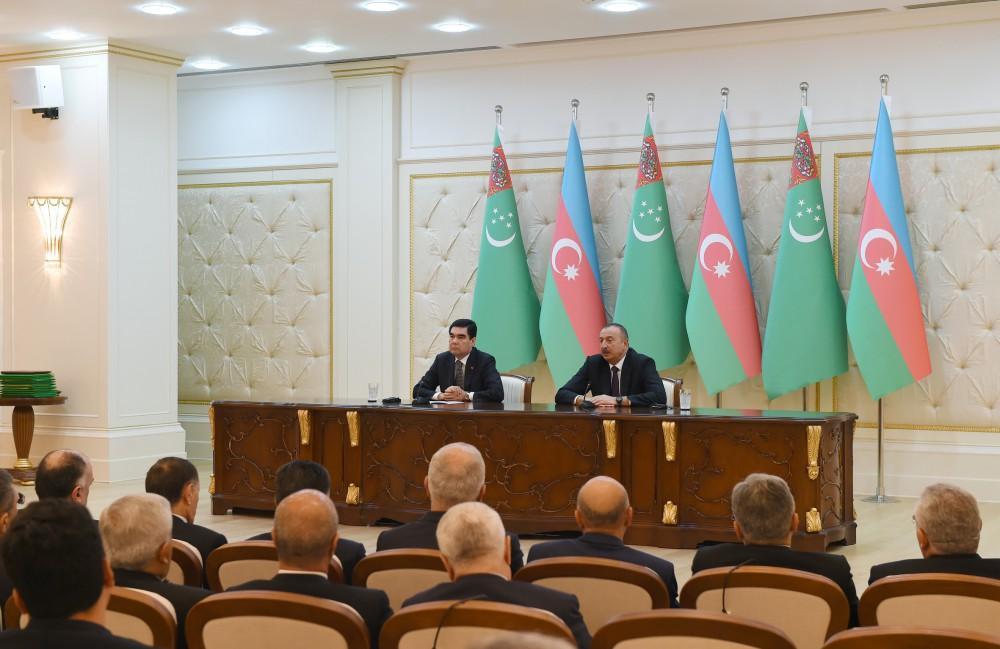 Baku, Ashgabat highlight ample opportunities available to develop bilateral interaction