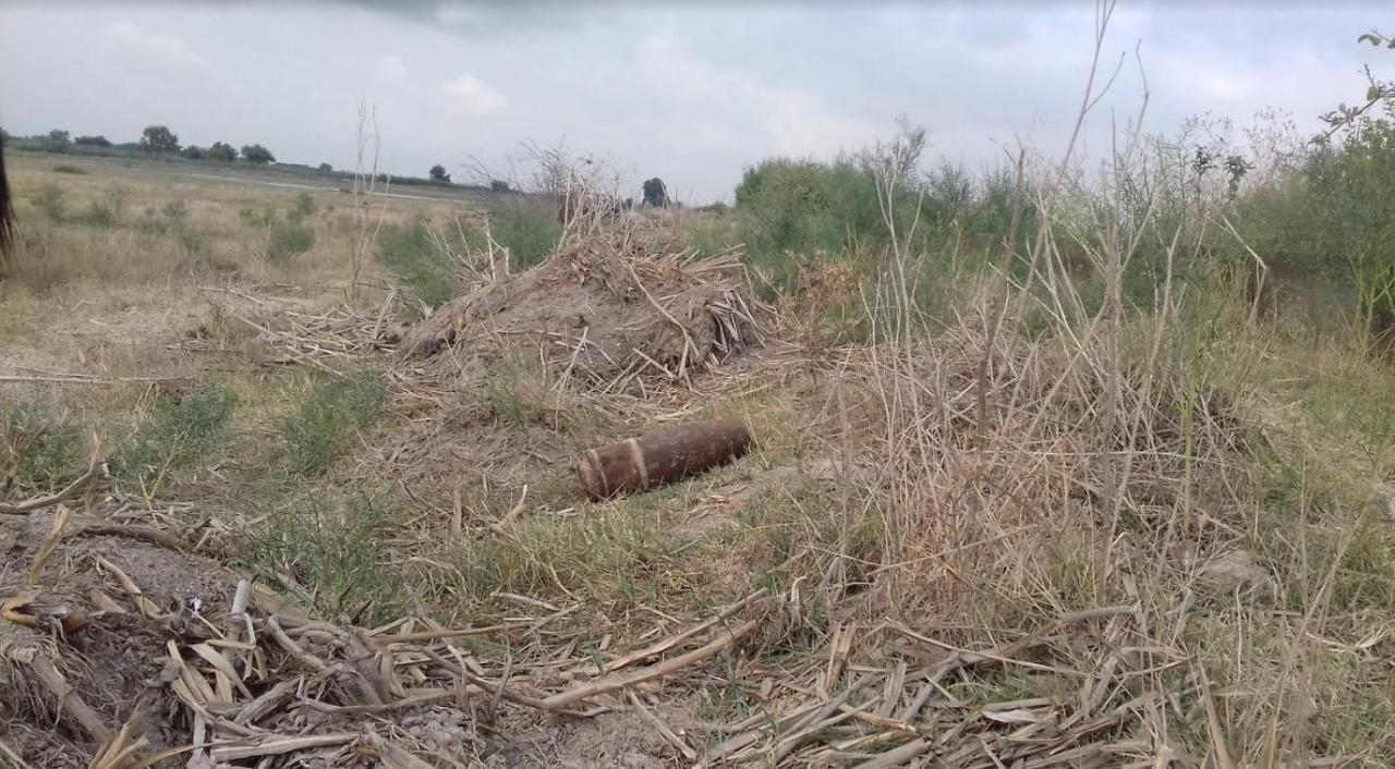 Unexploded shell detected in Fuzuli