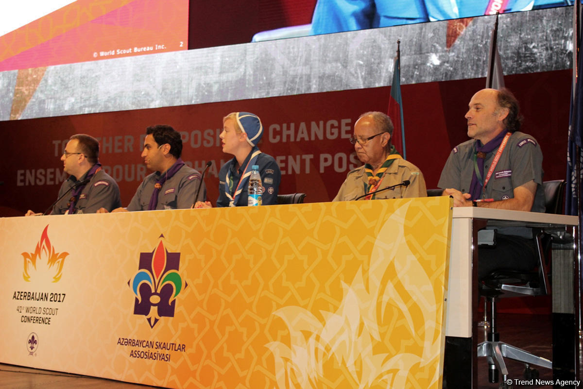 Leadership of World Scouting gathers in Baku for 41st World Scout Conference [PHOTO]