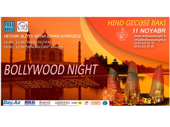 Get ready for Bollywood Night in Baku