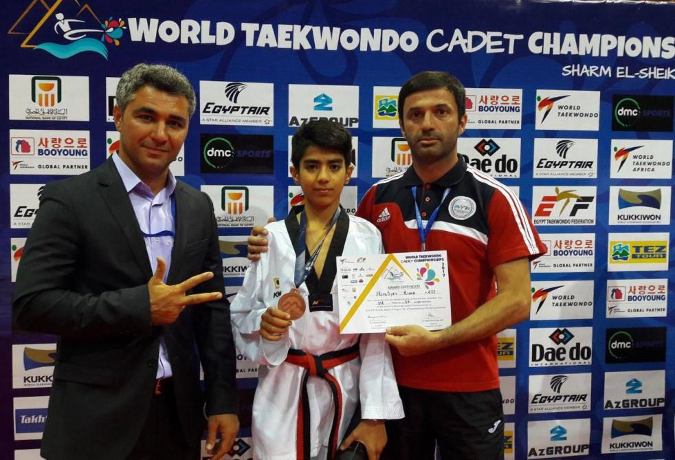 Riyad Shiraliyev wins bronze at World Taekwondo Cadet Championships [PHOTO]