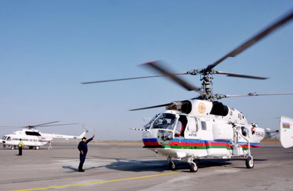 Azerbaijan sends another helicopter to Georgia to fight forest fires
