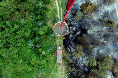 Azerbaijan assists Georgia in fight against new forest fires