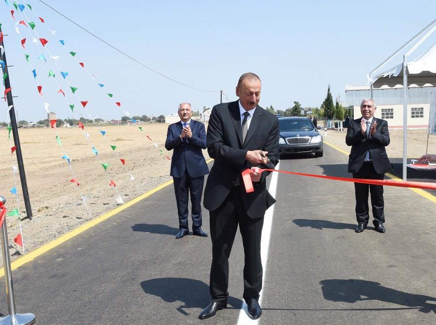 President  Aliyev visits Jalilabad region [PHOTO / UPDATE] - Gallery Image
