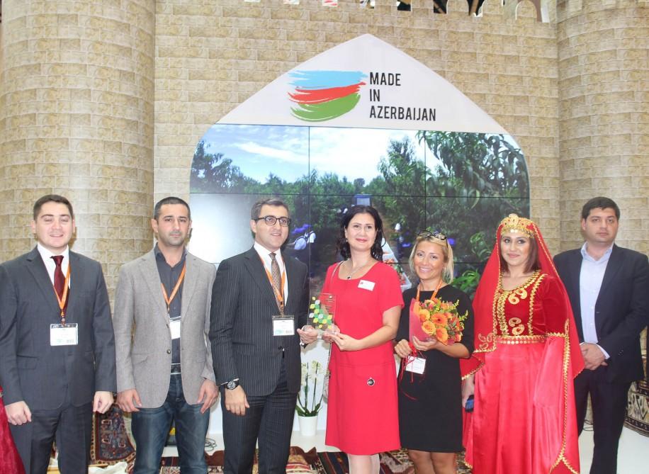 Azerbaijan gets "The Best Debut" award at WorldFood Moscow [PHOTO]