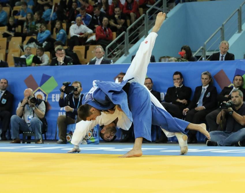 Azerbaijani judo fighter wins European crown