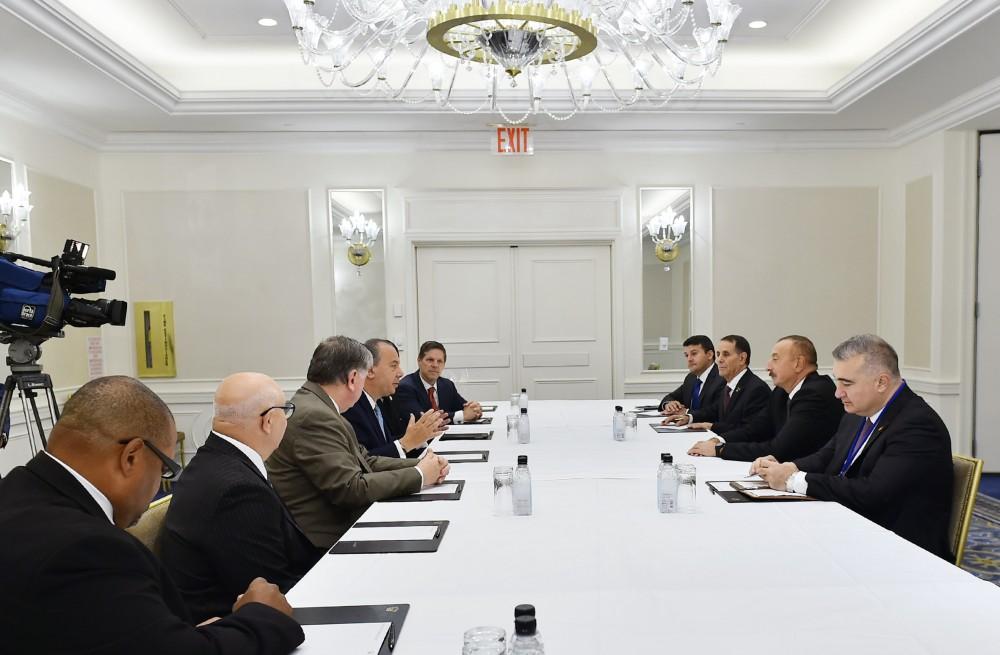 President Aliyev meets with head of Foundation for Ethnic Understanding in New York