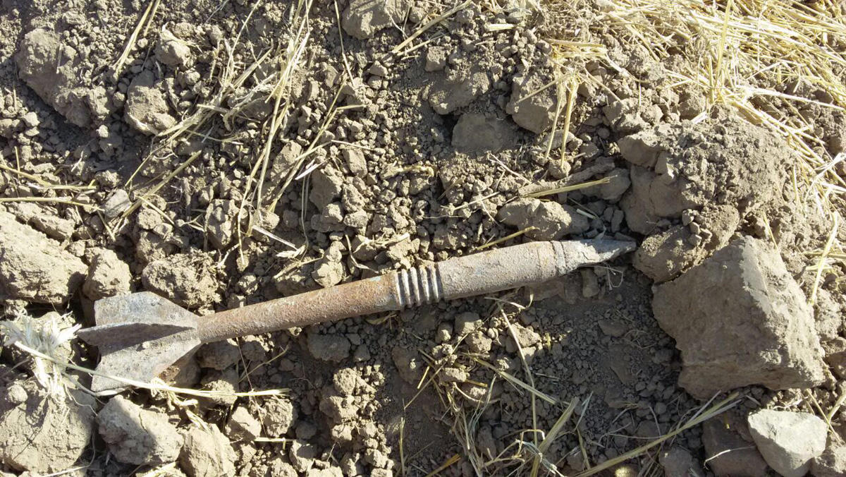 Artillery shell found in Tartar region