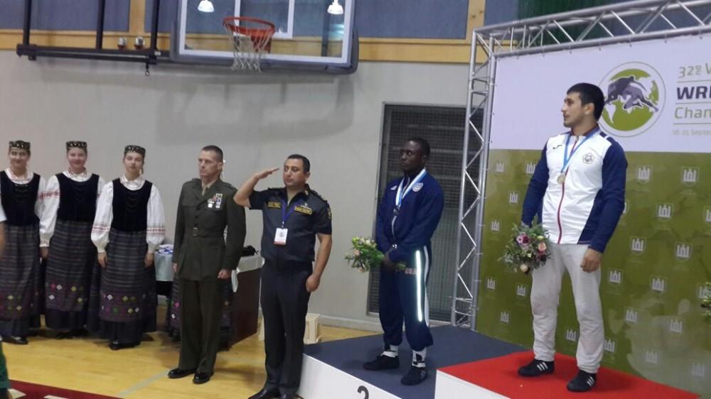 Azerbaijani wrestlers shine at World Military Championships [PHOTO]