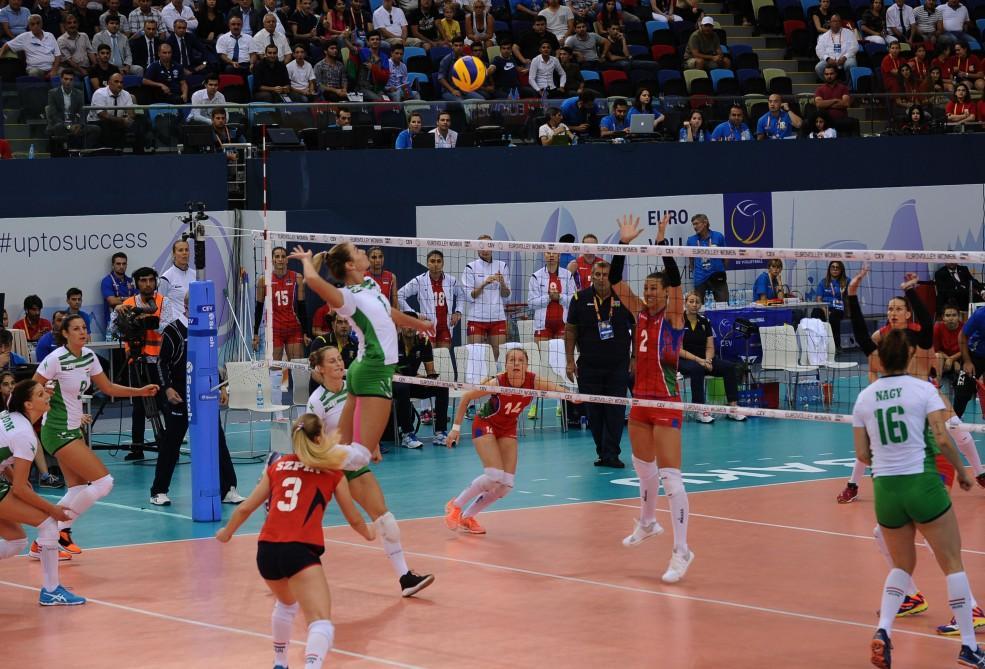 Azerbaijan secures first victory at 2017 Women’s European Volleyball Championship