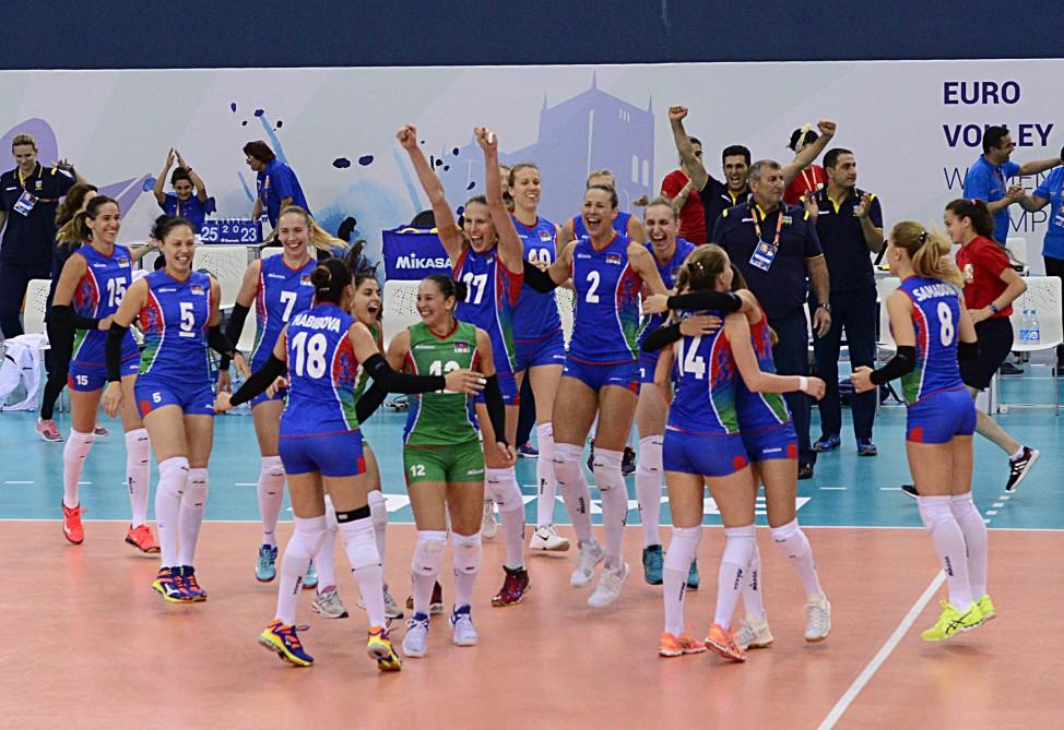 Azerbaijan’s team shines at women’s EuroVolley [PHOTO]