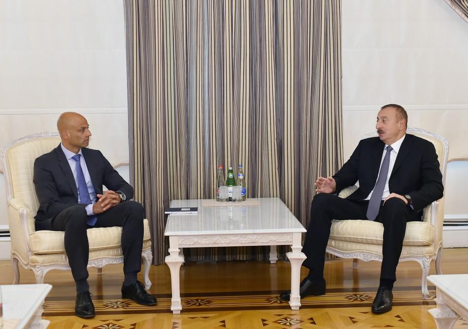 President Aliyev receives NATO rep. [UPDATE]