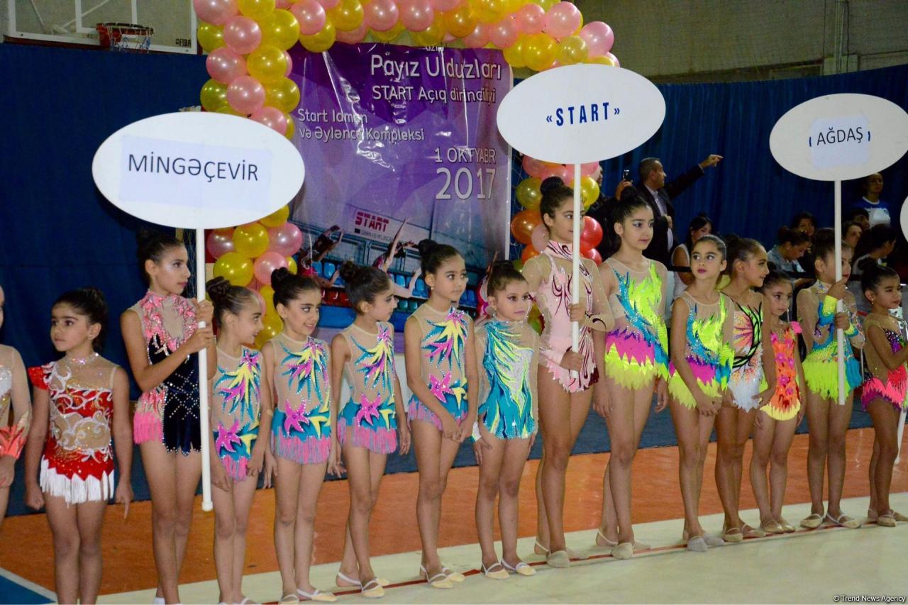 Baku hosts open championship in rhythmic gymnastics