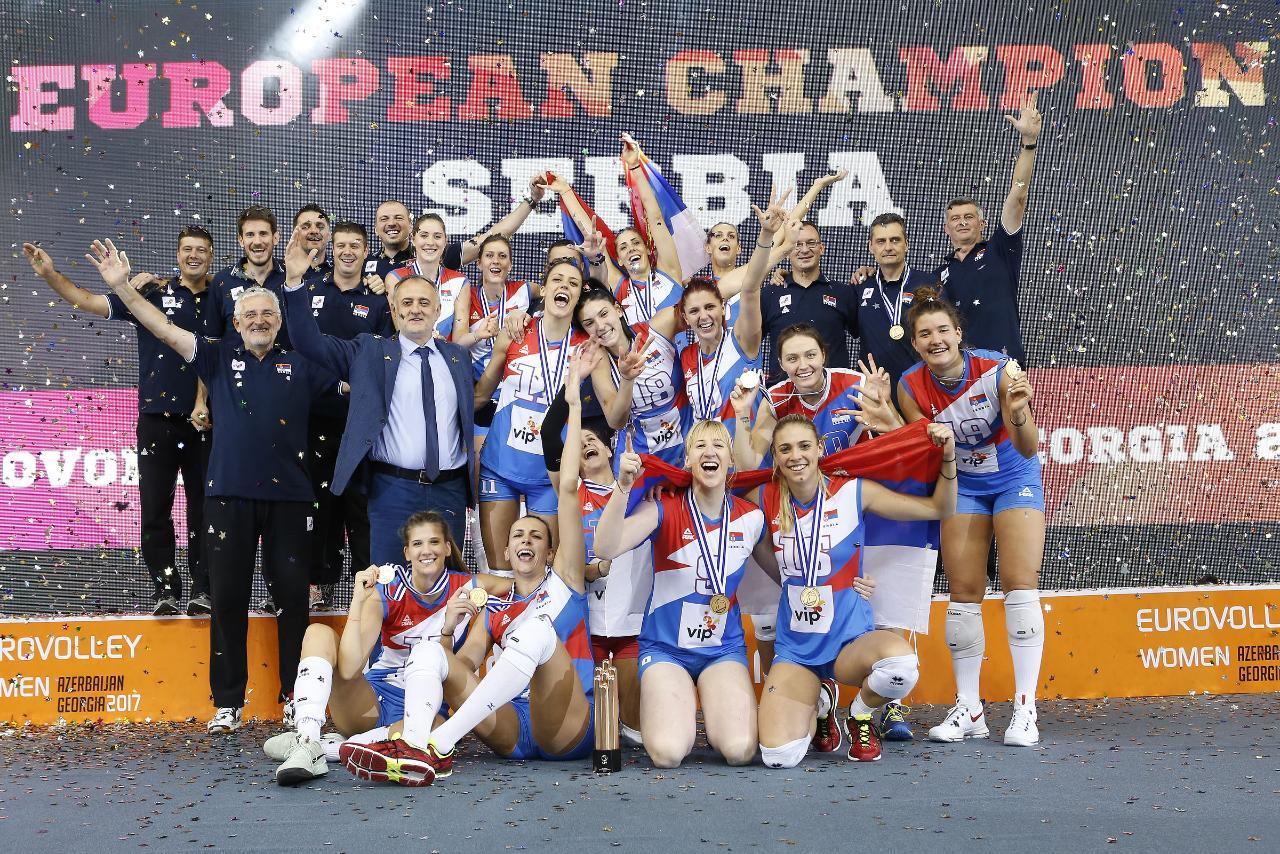 EuroVolley: Serbian women 2017 European champions, Azerbaijan continent’s fourth