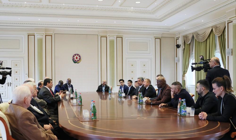President Aliyev receives participants of 55th Convention of  WBC [PHOTO/UPDATE]
