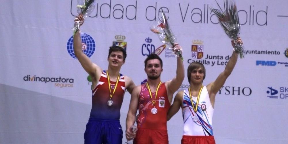 Azerbaijani gymnast grabs bronze at World Cup