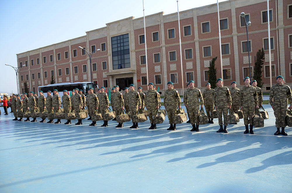 Azerbaijani peacekeepers depart for Afghanistan [PHOTO]