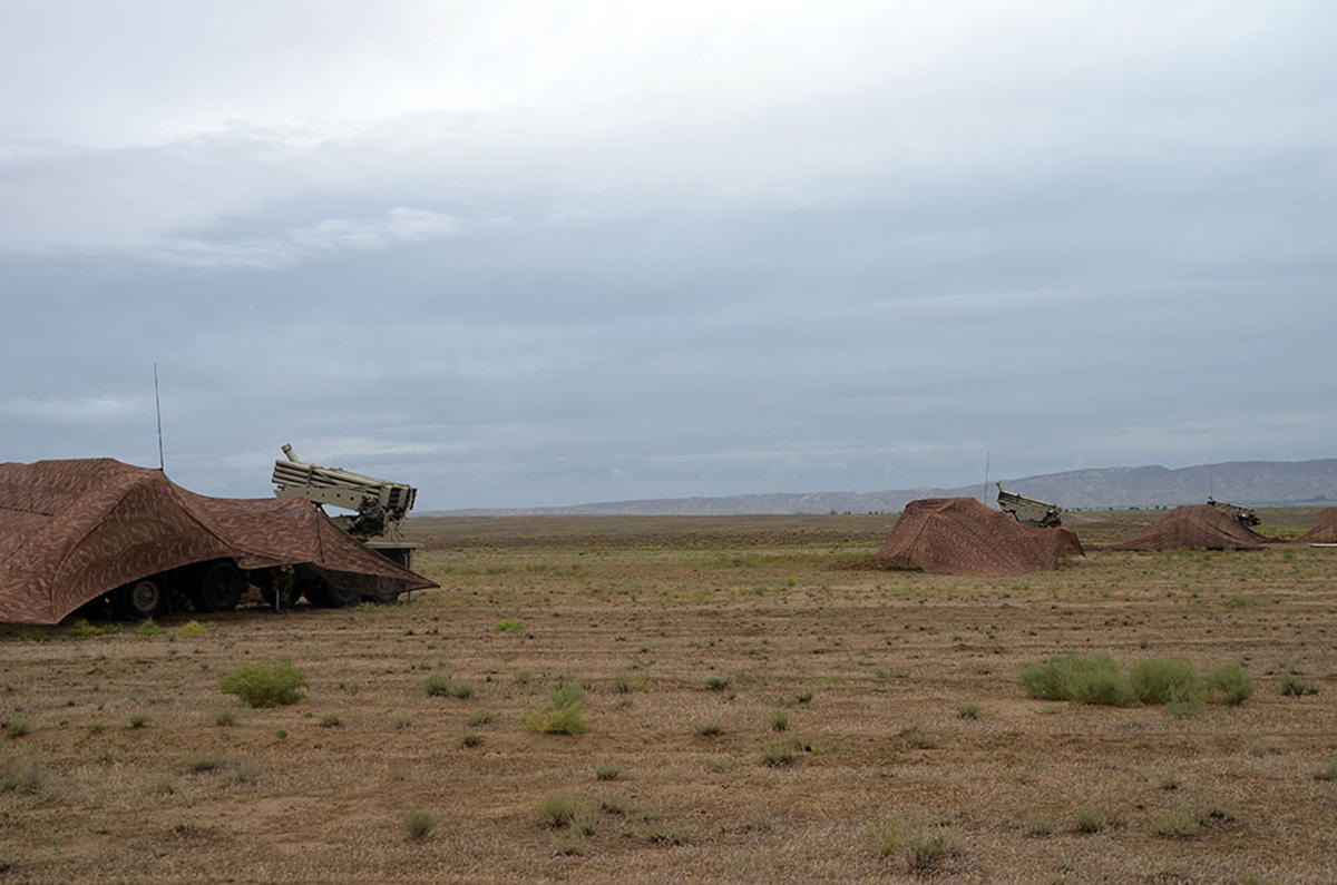Azerbaijan's rocket, artillery formations conduct  live-fire exercises - Gallery Image