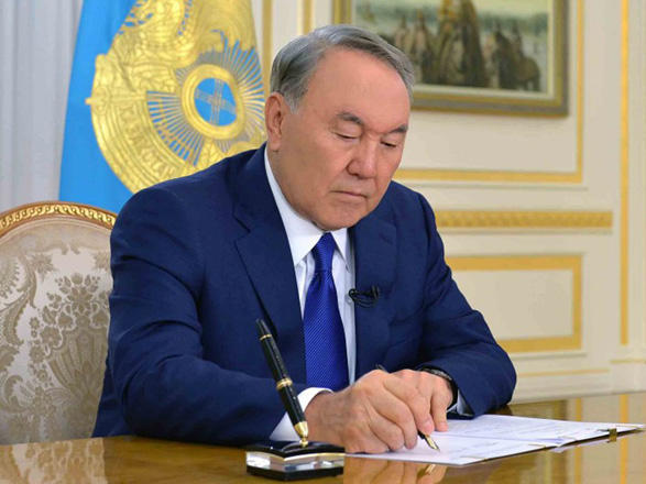 Kazakh president OKs Law on strategic partnership with Turkmenistan