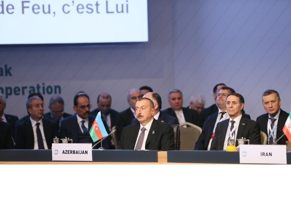 President Ilham Aliyev attends D8 Summit in Istanbul [PHOTO/UPDATE]