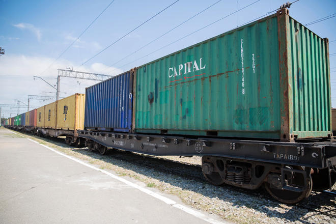 Container transportations along North-South corridor grow
