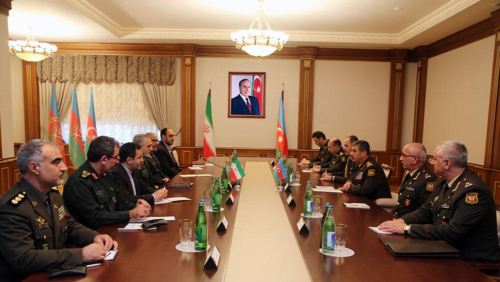 Baku hosts meeting of Azerbaijan-Iran Working Group on Military Cooperation [PHOTO]