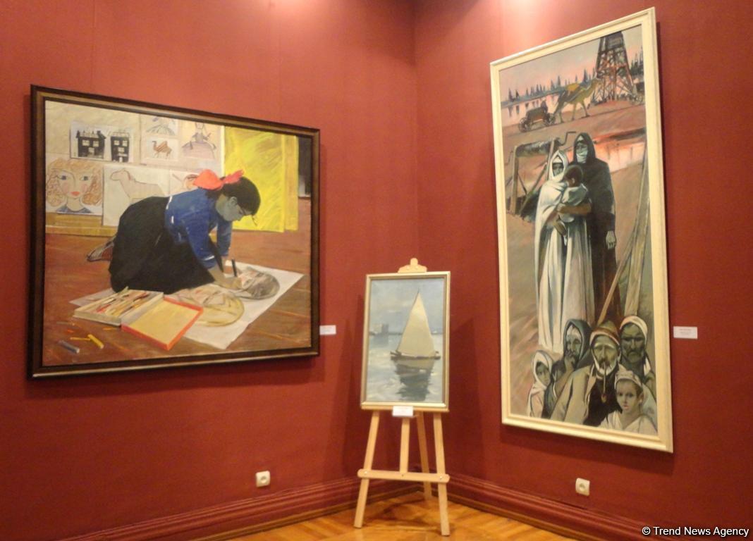Works of Hasan Hagverdiyev displayed in Baku [PHOTO] - Gallery Image