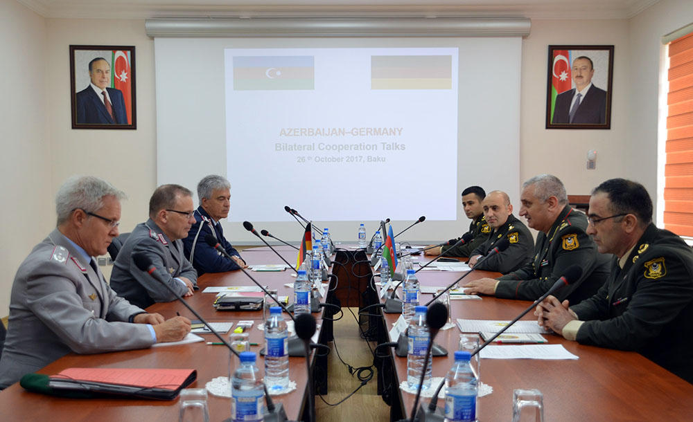 Azerbaijan, Germany mull military cooperation