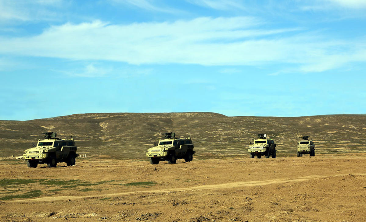 Azerbaijani Armed Forces conduct live-firing exercise [PHOTO]