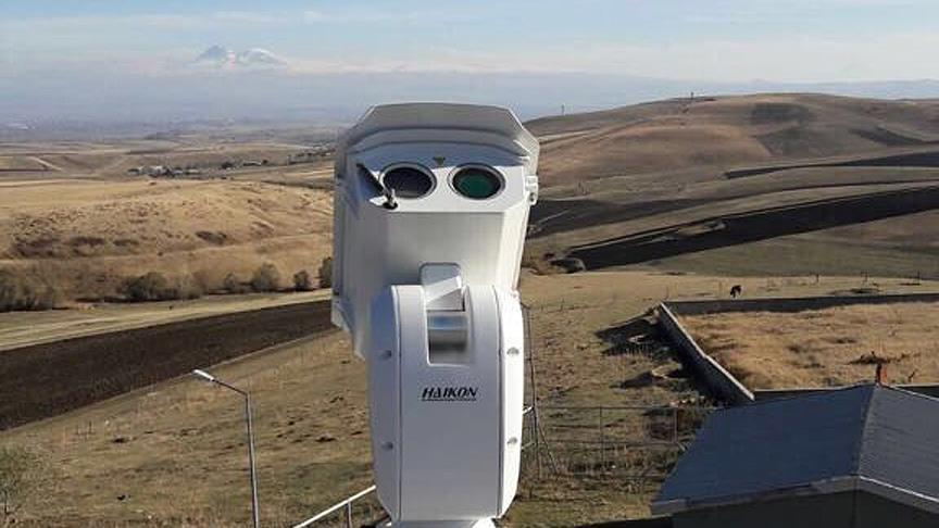 Surveillance cameras installed on Turkish-Armenian border [PHOTO]