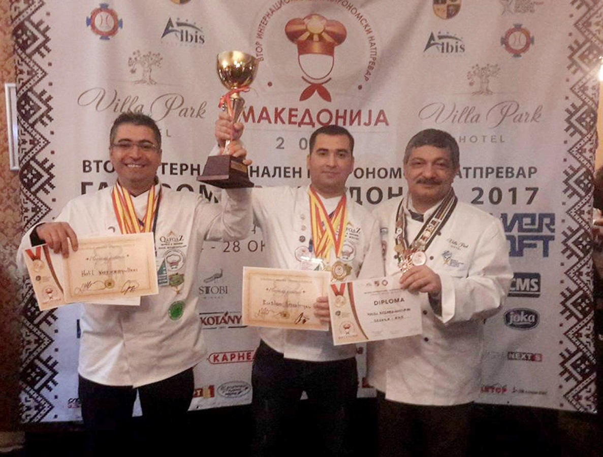 National culinary team claims medals in Macedonia [PHOTO]