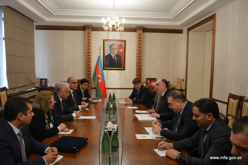 Azerbaijani FM receives mayor of Egypt’s Sharm El Sheikh