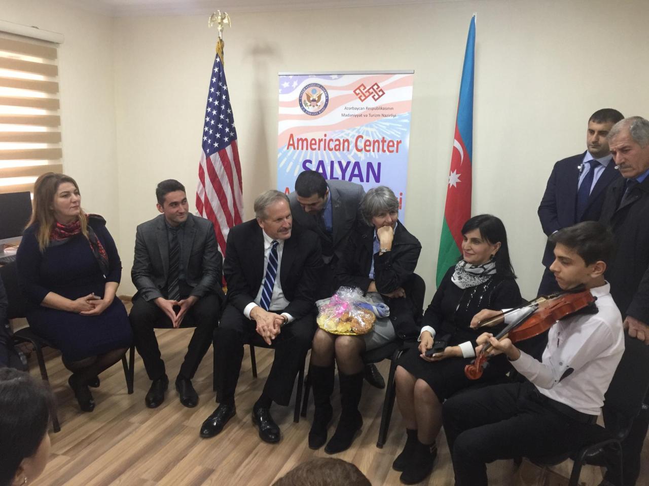 US ambassador visits Salyan American Corner