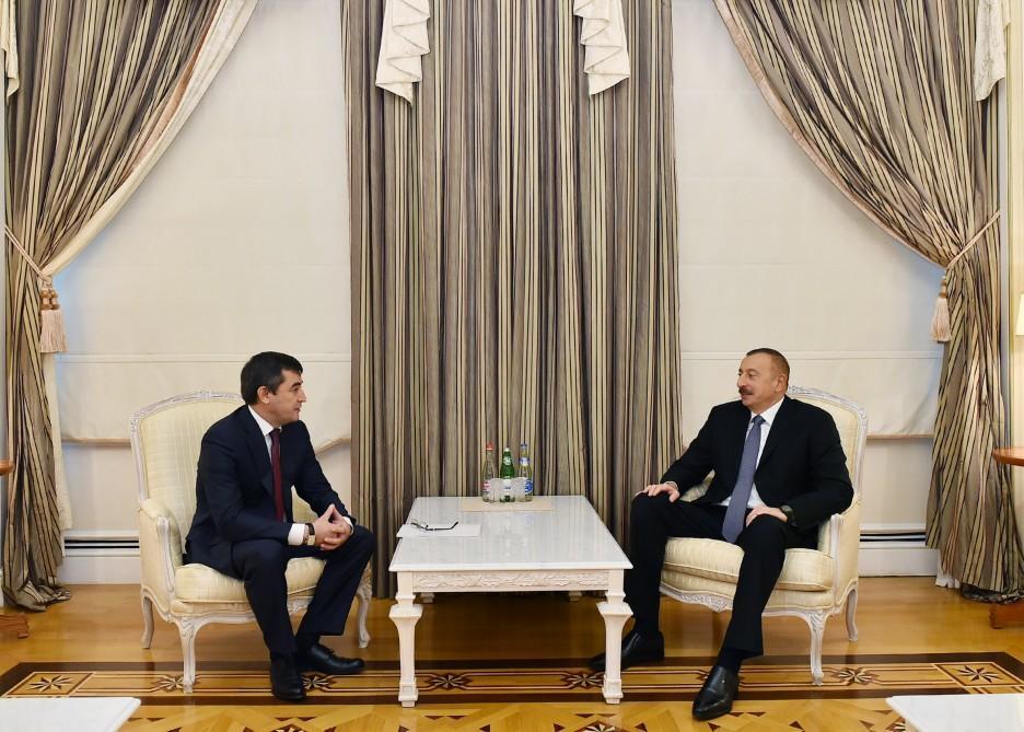 President Ilham Aliyev receives Uzbek deputy PM [PHOTO]