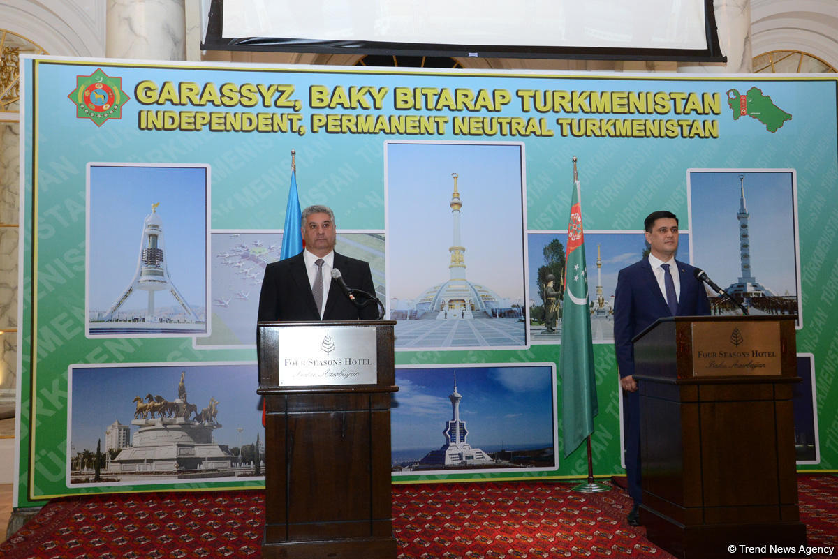 Strengthening relations with Azerbaijan important direction of Turkmenistan's foreign policy: ambassador [PHOTO]