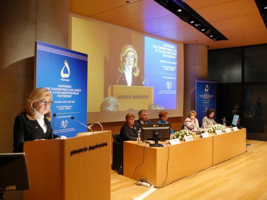 Athens hosts int’l forum on humanitarian challenges of EU-Mediterranean basin partnership [PHOTO]